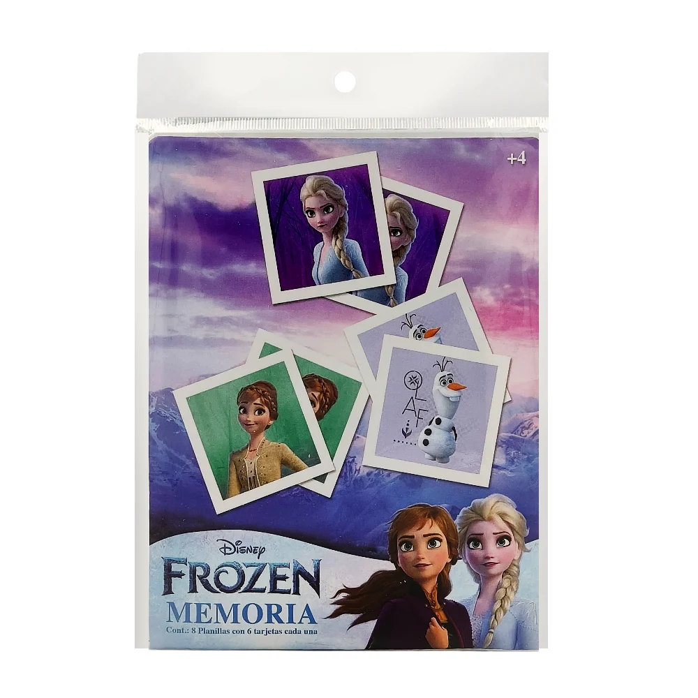 Juego de memoria con 48 cartas estampado de frozen, variedad / j1-me18