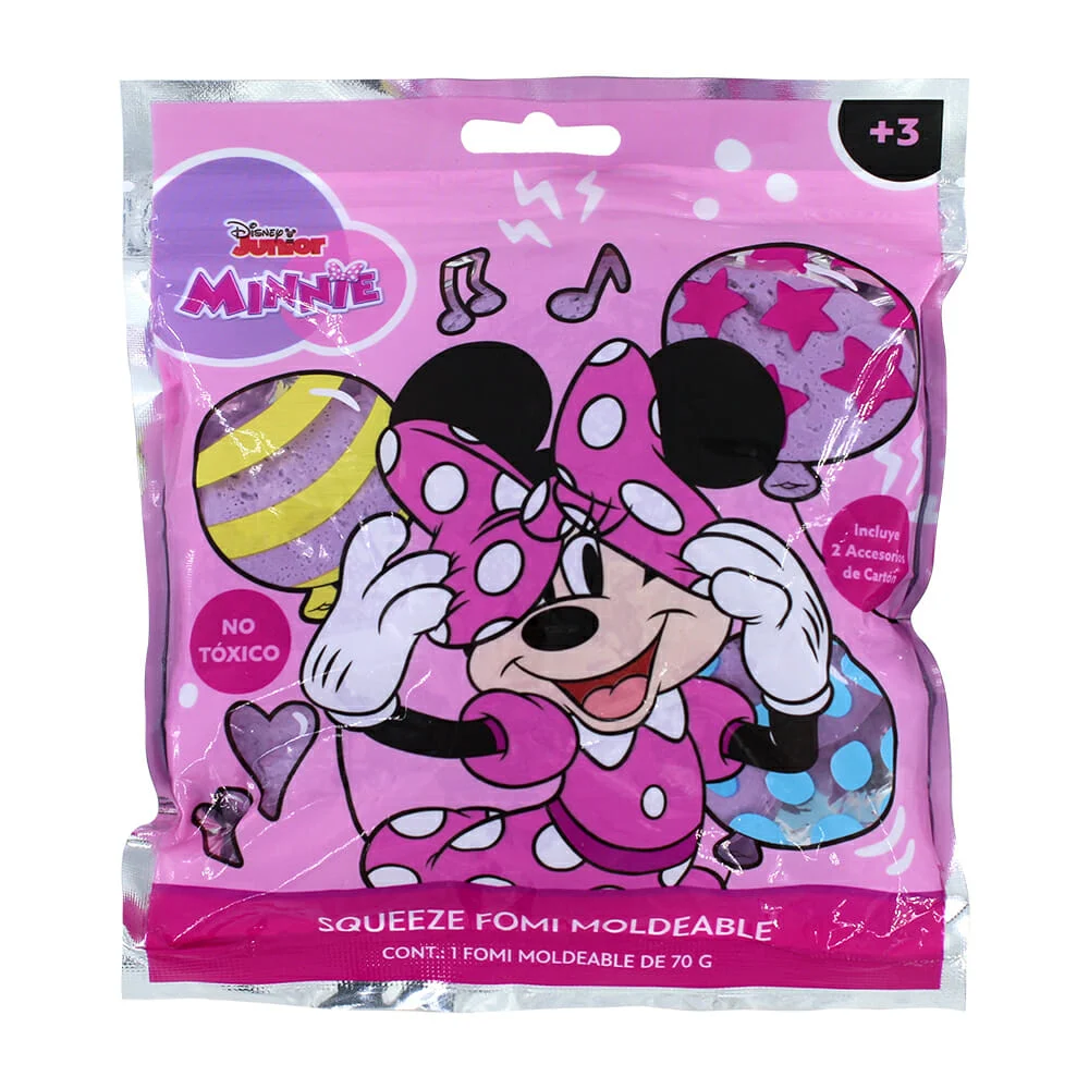 Squeeze foamy moldeable diseño minnie mouse con accesorios, 70g / j2-…