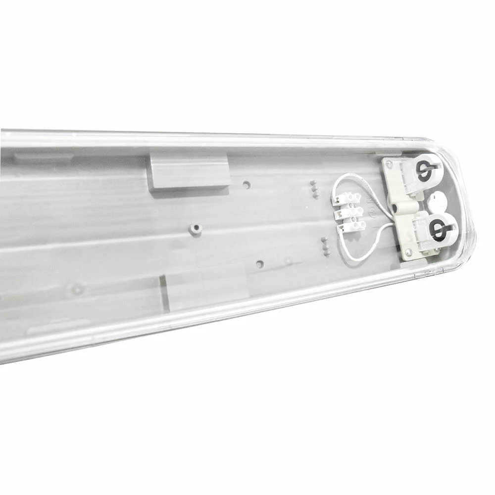 Portalámparas pantalla estanca para 2 tubos led t8 jcl-120 jwj 3