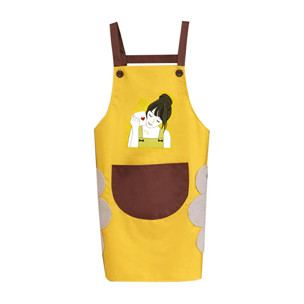 Delantal de cocina impermeable anti-aceite / jjyp139