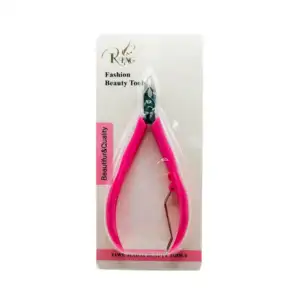 1pza Pinza alicate para manicura metálica, variedad de colores / ring…