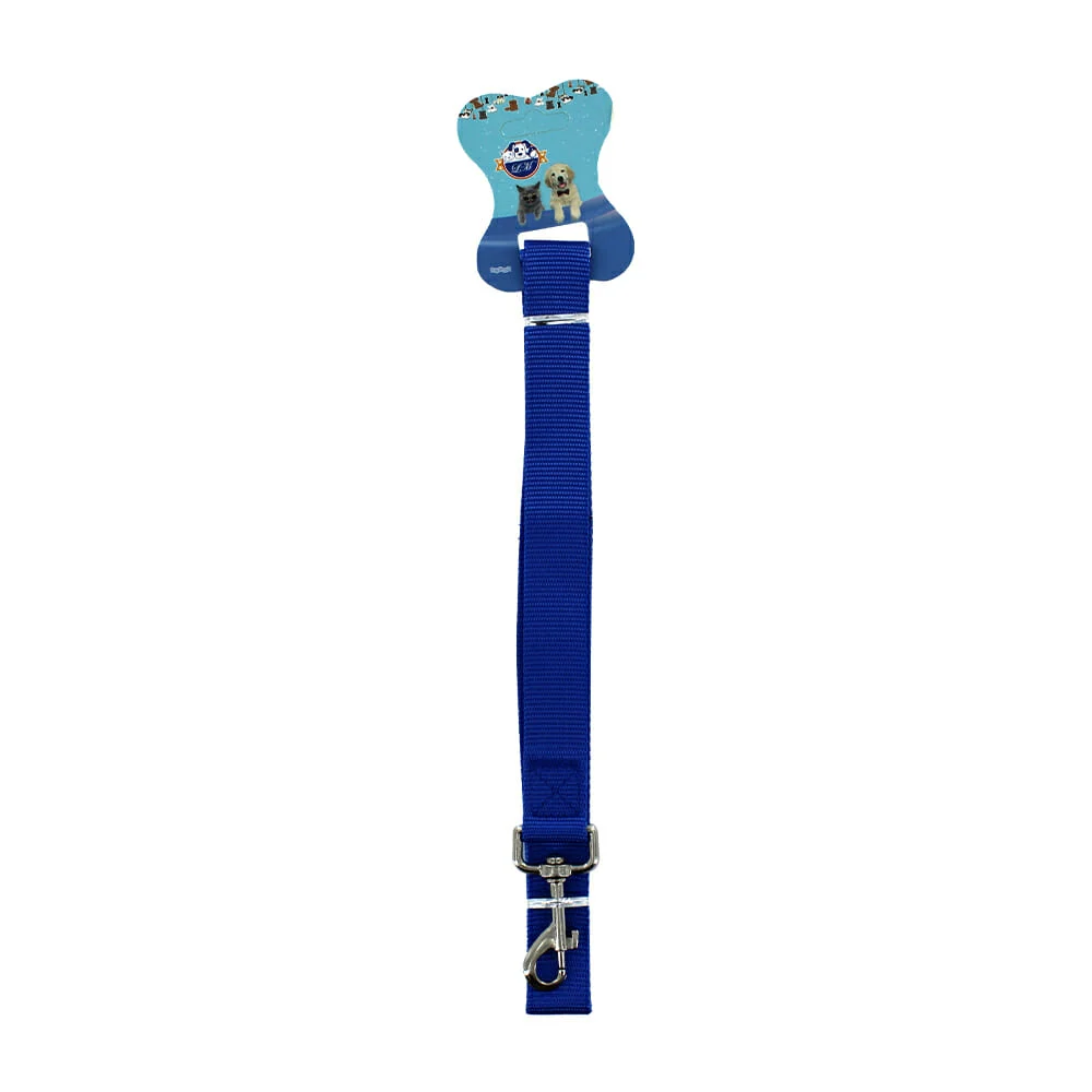 Correa lisa para mascota, 2.5cm de grosor / jr1501
