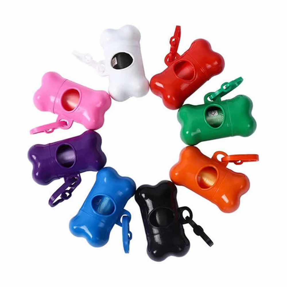 Hueso dispensador de bolsas para heces + repuesto / bolsa para mascot…