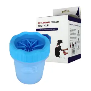Vaso portátil para limpiar patitas de perro jr1106