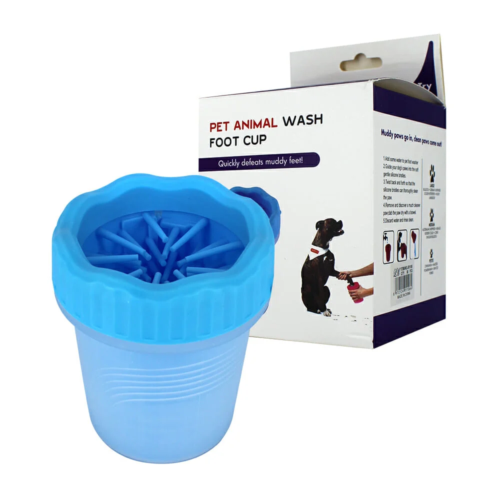 Vaso portátil para limpiar patitas de perro jr1106