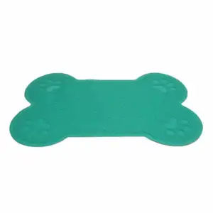 Tapete para mascota en forma de hueso jr1327