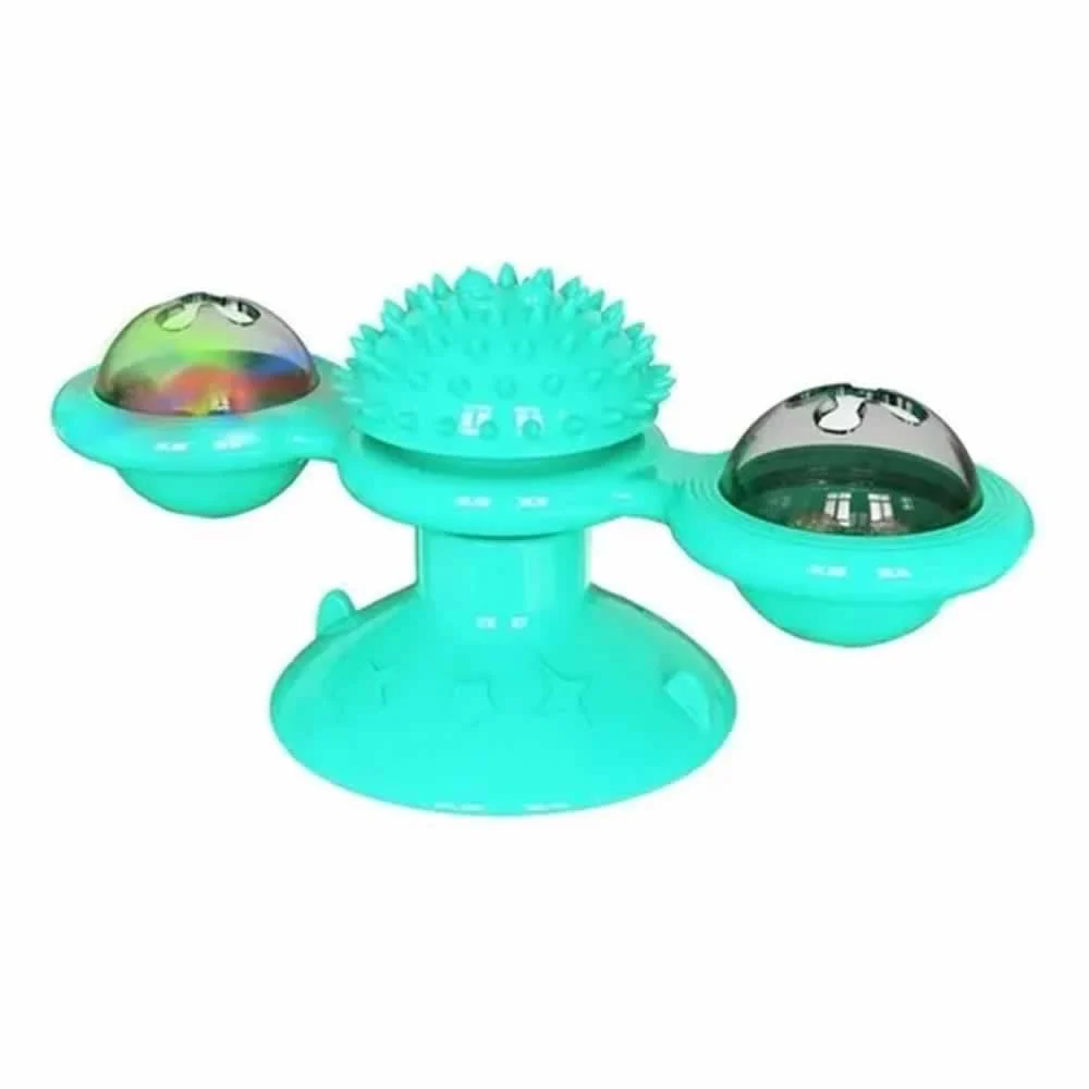Juguete didáctico para gato en forma de spinner giratorio jr1352