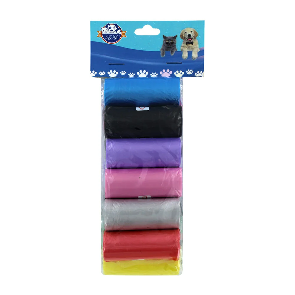 Blíster con 12 bolsas para recoger excremento de mascota, variedad de…