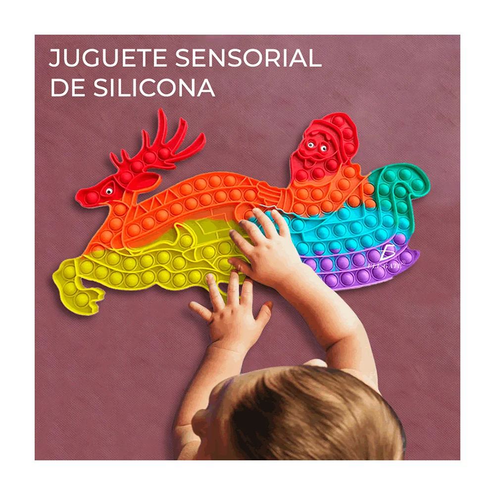 Juguete pop it en forma de trineo jug.20.pap