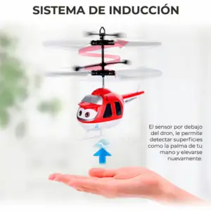 Juguete dron helicóptero control sensor recargable / jug.fxq988a