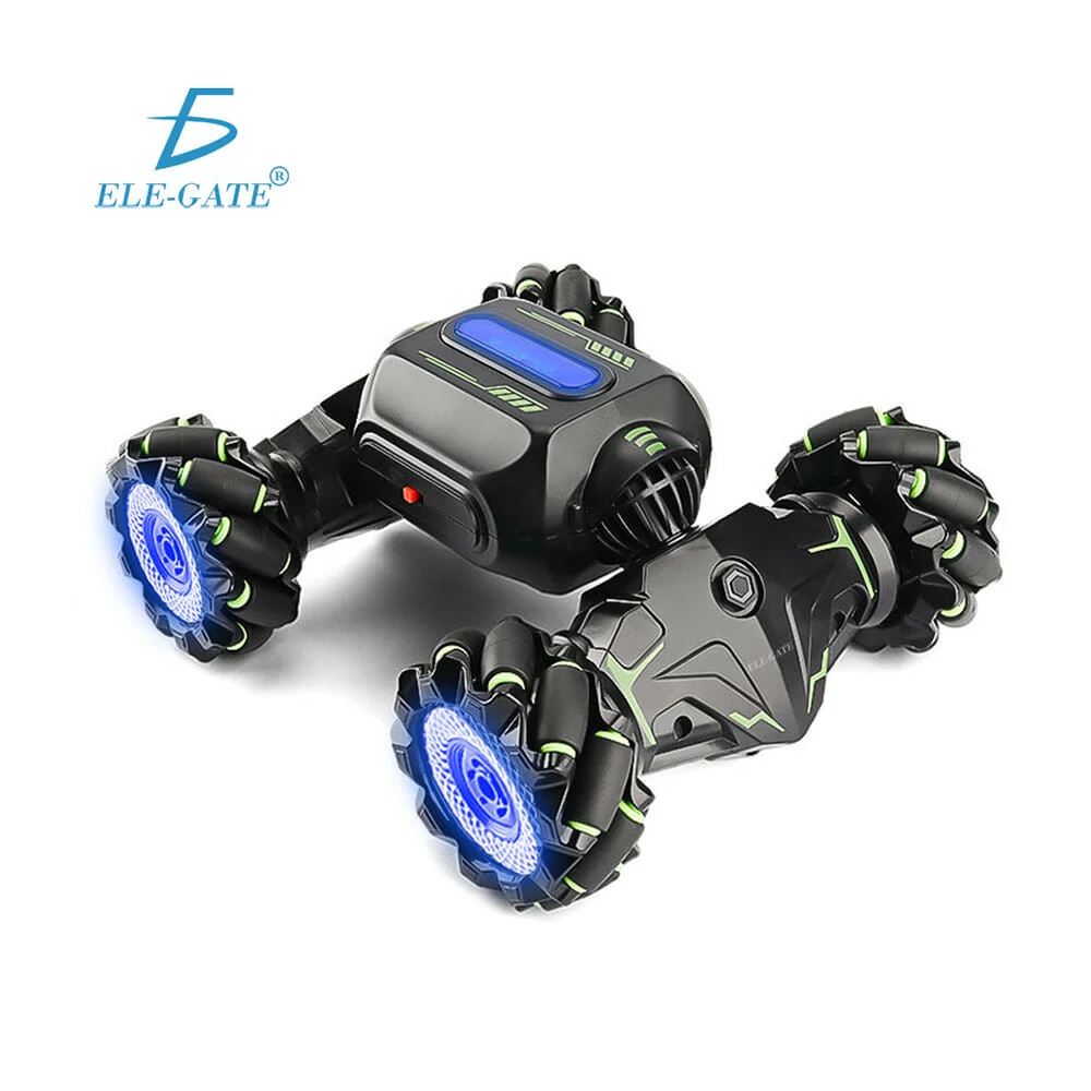 Carro acrobático a control remoto y pulsera inductiva, variedad de co…