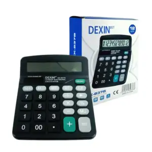 Calculadora electrónica digital mediana con 12 dígitos / 11122 / dx-8…