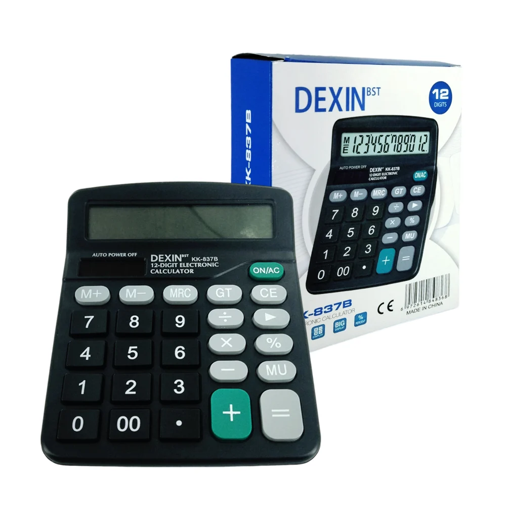 Calculadora electrónica digital mediana con 12 dígitos / 11122 / dx-8…