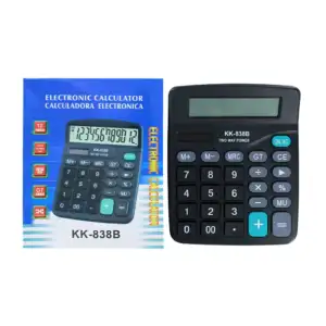 Calculadora electrónica con pantalla 12 dígitos / 11328