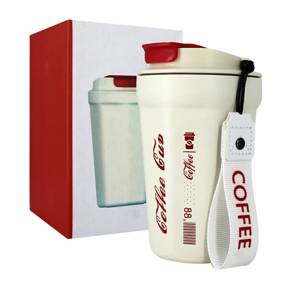 Vaso termo coffe cup de acero inoxidable con capacidad de 400-420ml, …