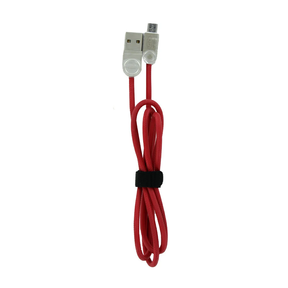 Cable mallado sencillo, salida a usb y entrada v8, variedad de colore…