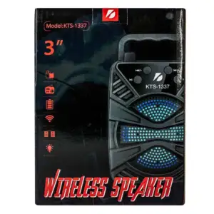 Bocina bluetooth de 3´ kts-1337