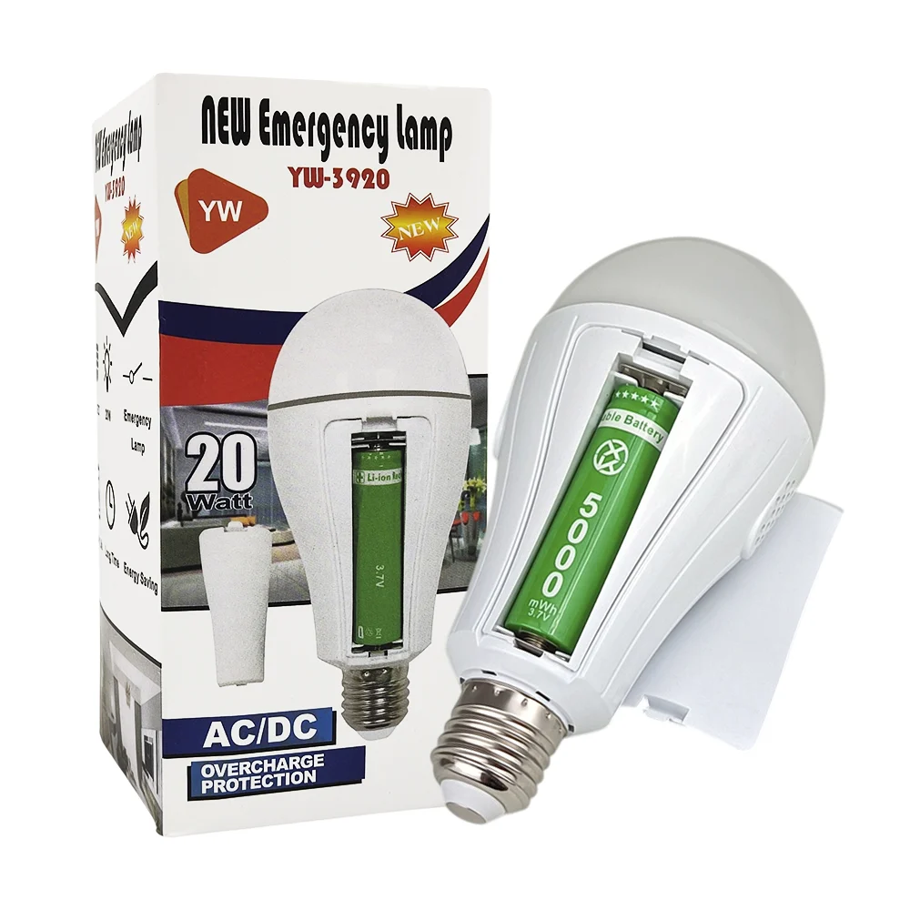 Foco led de emergencia, con baterías y potencia de 20 watts, usos var…