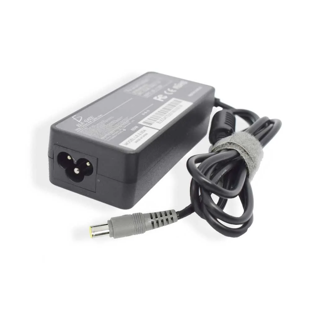 Cargador de punta amarilla con pin central para laptop, compatible co…