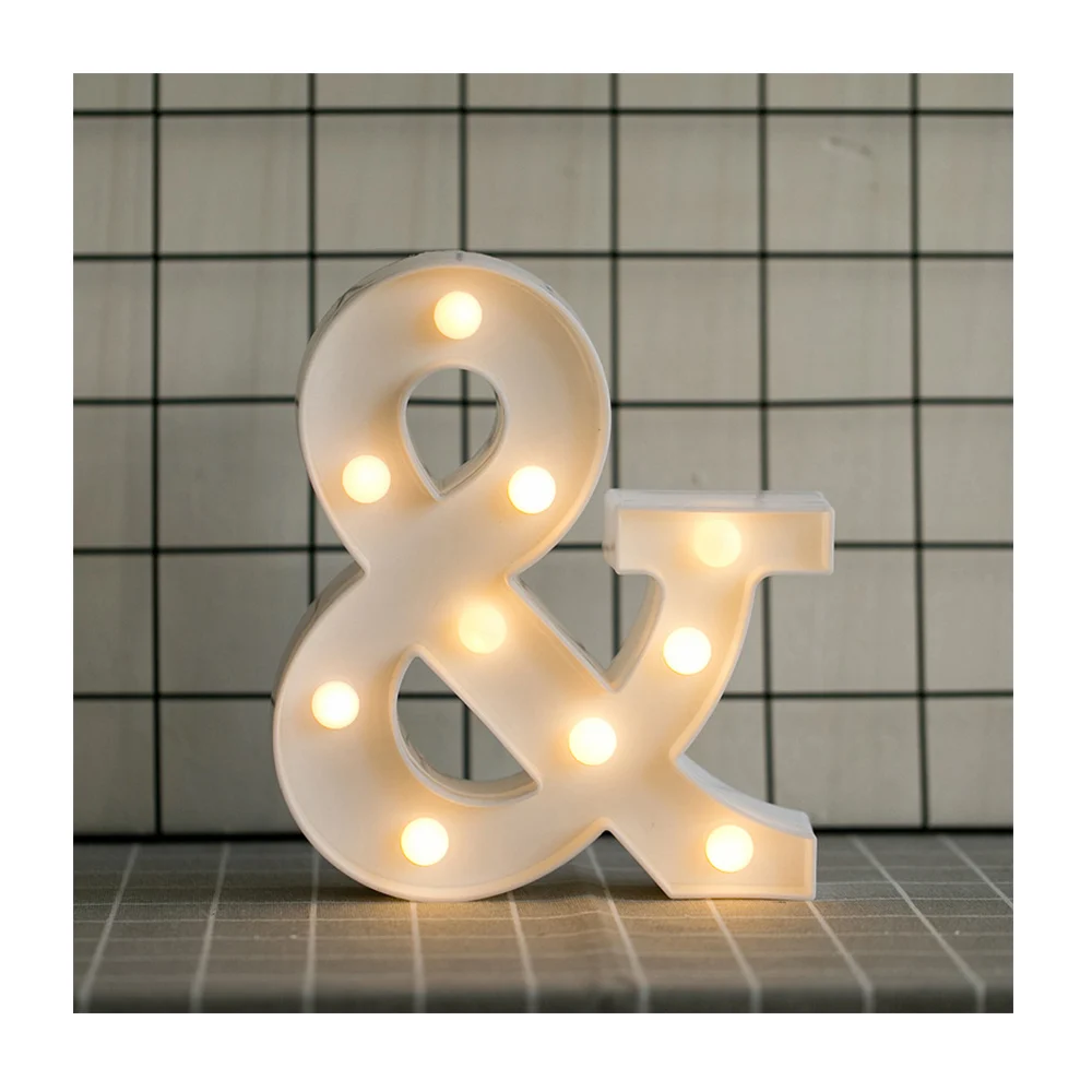 Lámpara de escritorio, con forma de & / led.54.&