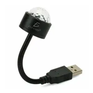 Mini lámpara redonda usb ele-gate con luz multicolor / led.tb2316