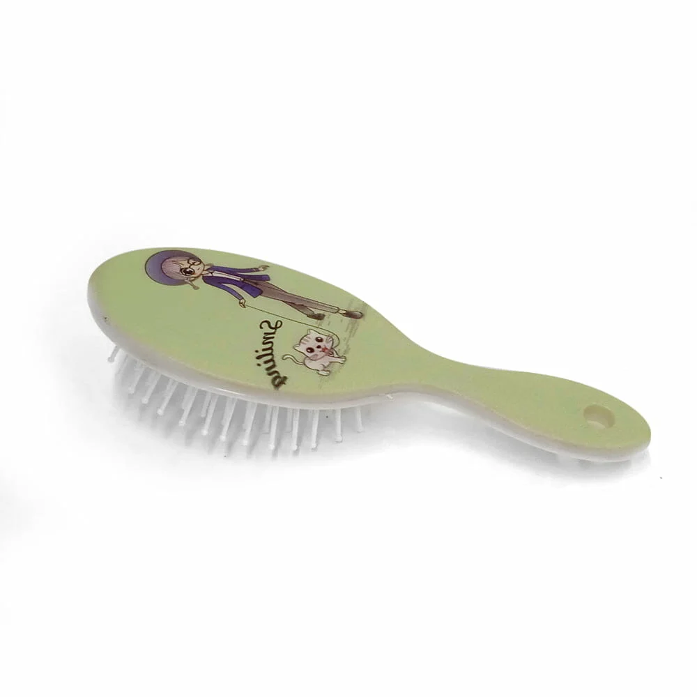 Cepillo pequeño para el cabello, vepa con variedad de diseños / sz29