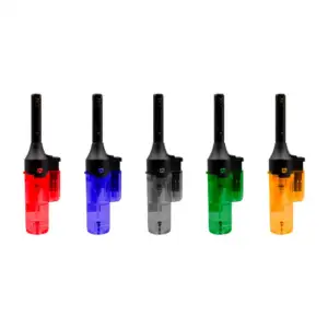 Mini encendedor tipo antorcha con regulador de potencia y bloqueo