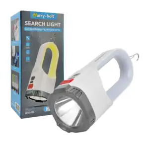 Lámpara de emergencia recargable, reflector luz blanca y lateral rgb,…