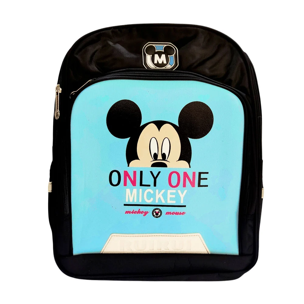 Mochila escolar con 3 compartimientos y estampado de personajes, colo…