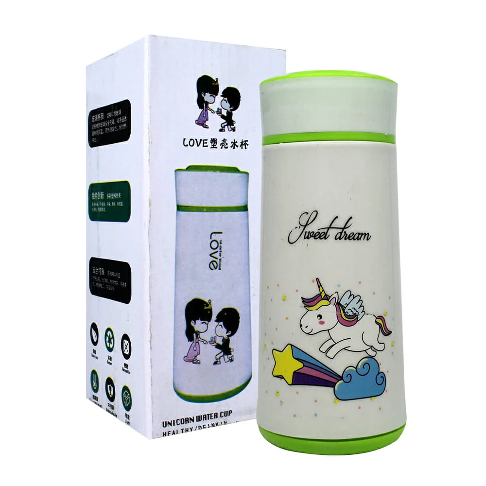 Vaso de cristal con diseño de unicornio y la leyenda sweet dream / lu…