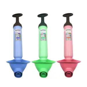 Bomba manual con punta de silicón para destapar el inodoro, variedad …