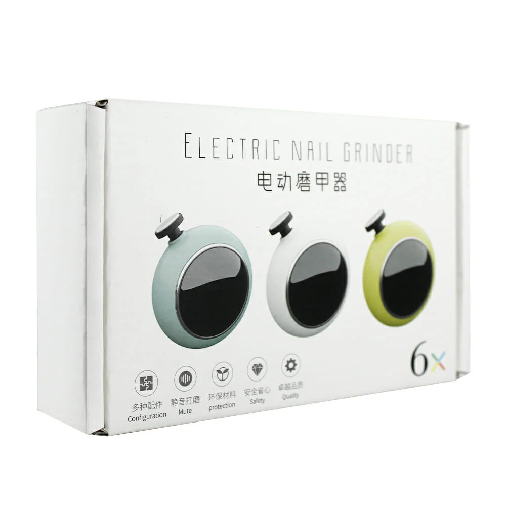 Esmeril redondo eléctrico con 6 limas intercambiables, variedad de co…
