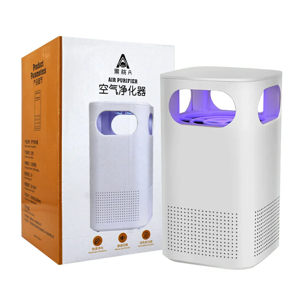 Purificador eléctrico usb con luz para aire 5v / air purifier / bq-100