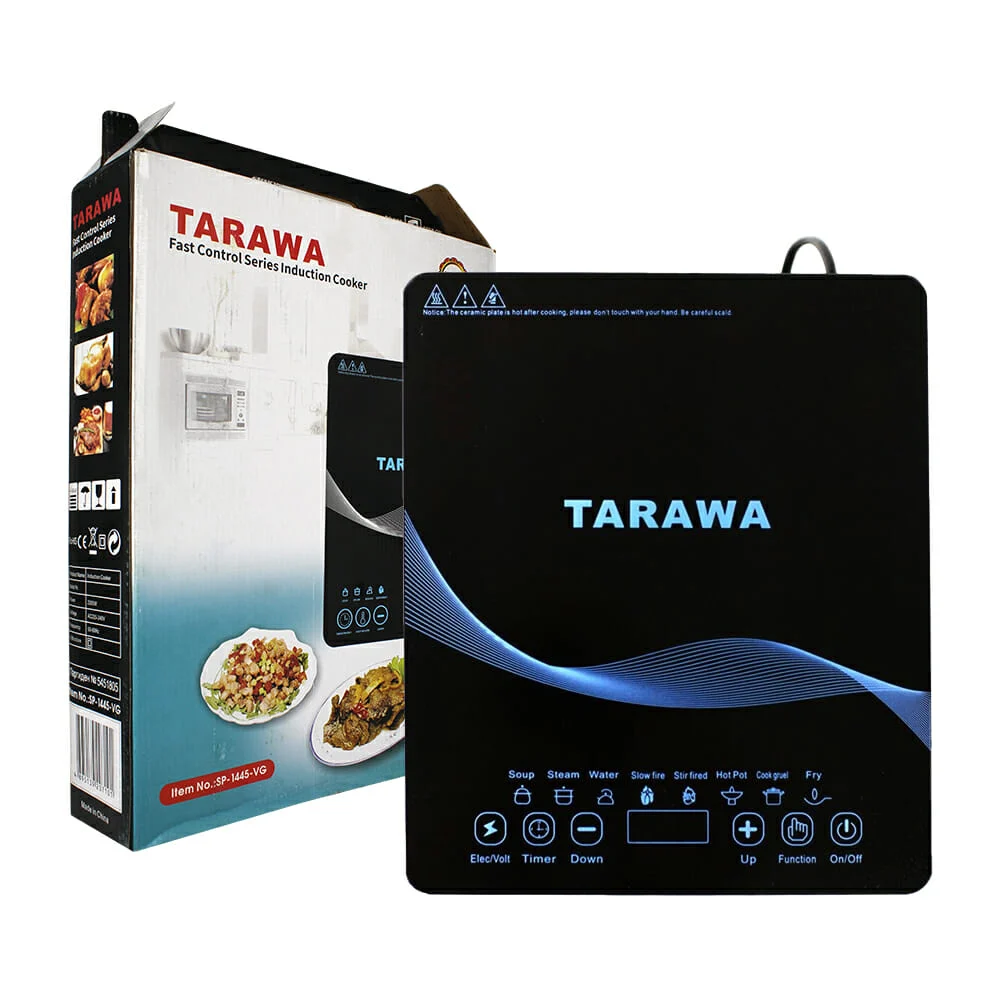Parrilla eléctrica rectangular tarawa de inducción para cocina con 11…