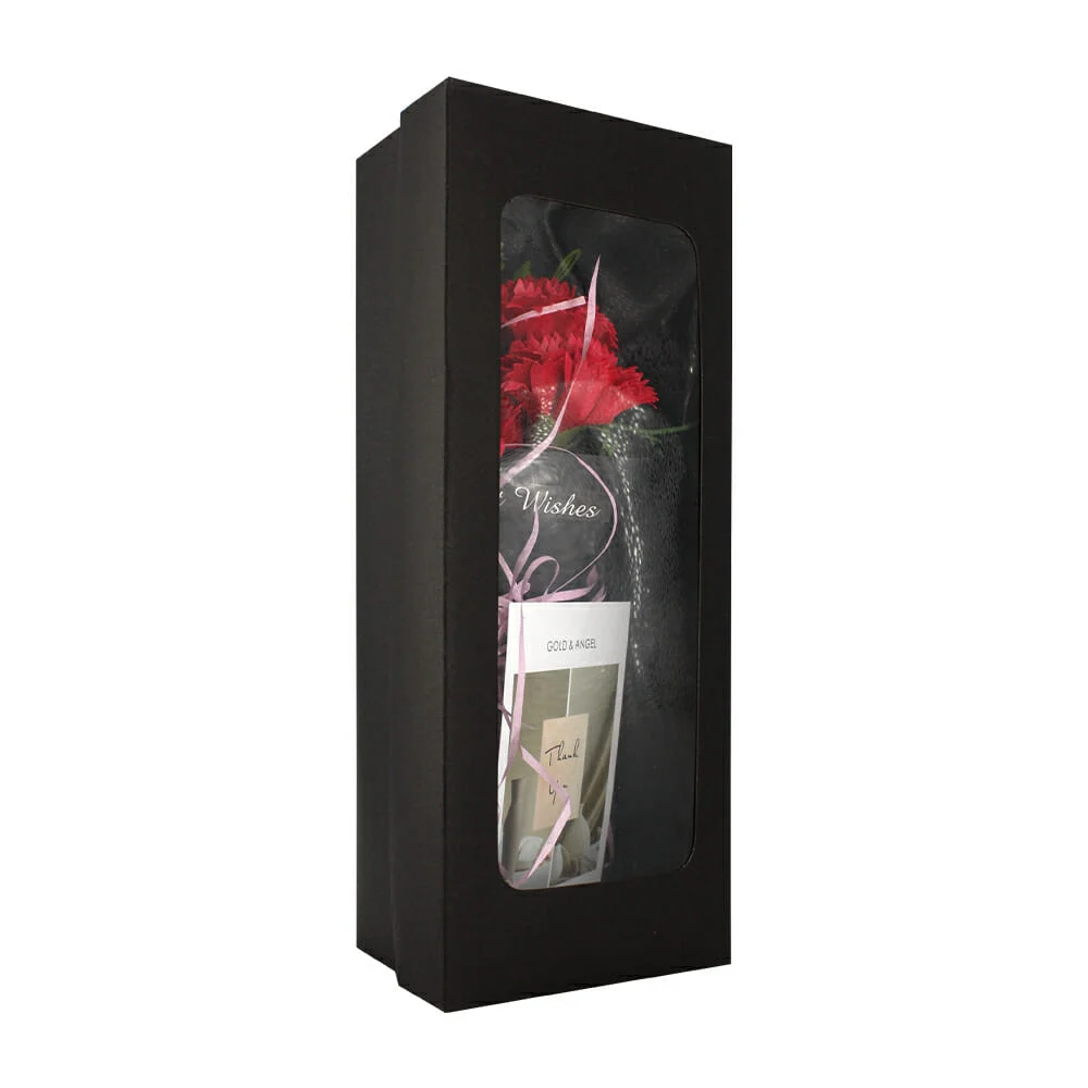 1pza Ramo con rosas flores artificiales y serie de luz cálida + mini …