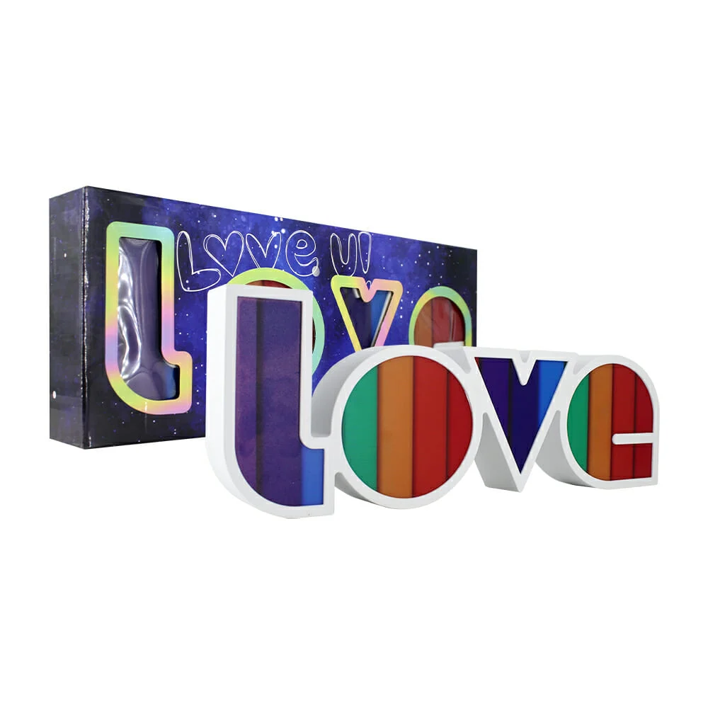 Lámpara led decorativa en forma de frase love / decoration lamp love …