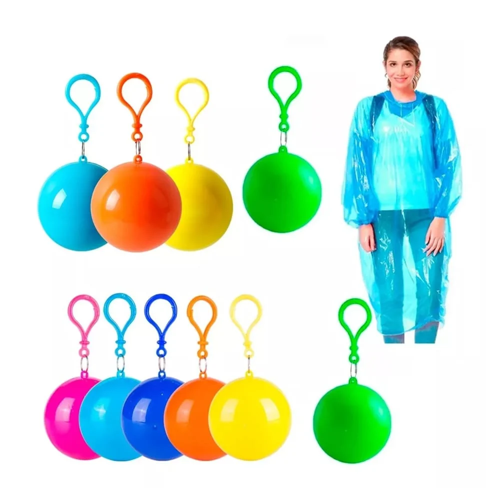 1pza cápsula llavero de plástico con impermeable desechable, variedad…