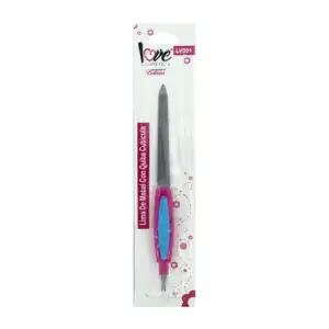 1pza Lima multiusos con removedor de cutícula, variedad de colores / …