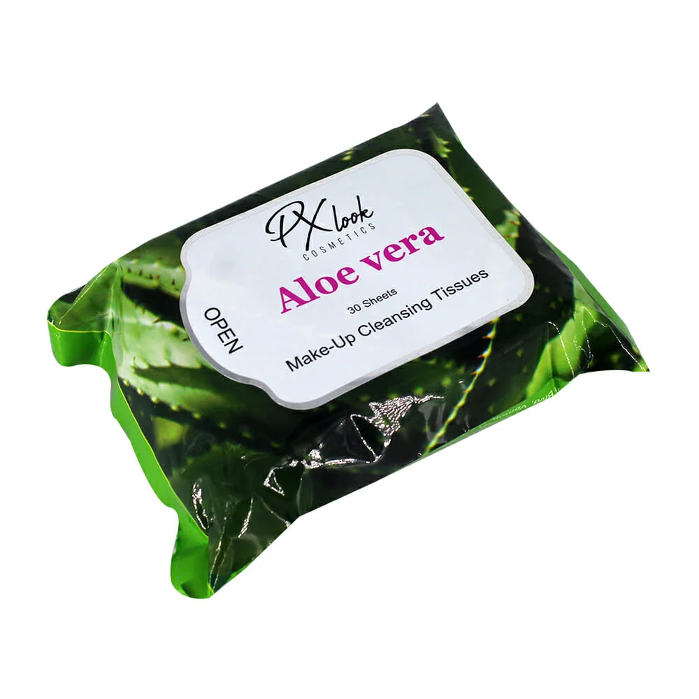 Paquete con 30 toallitas desmaquillantes px look con aroma, variedad …