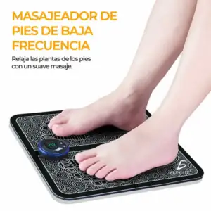 Masajeador eléctrico para pies / estimulador muscular portátil ma.09