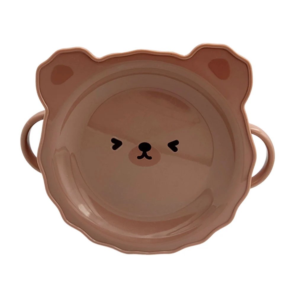 Tupper tipo olla de plástico y acero inoxidable con diseño de oso / m…