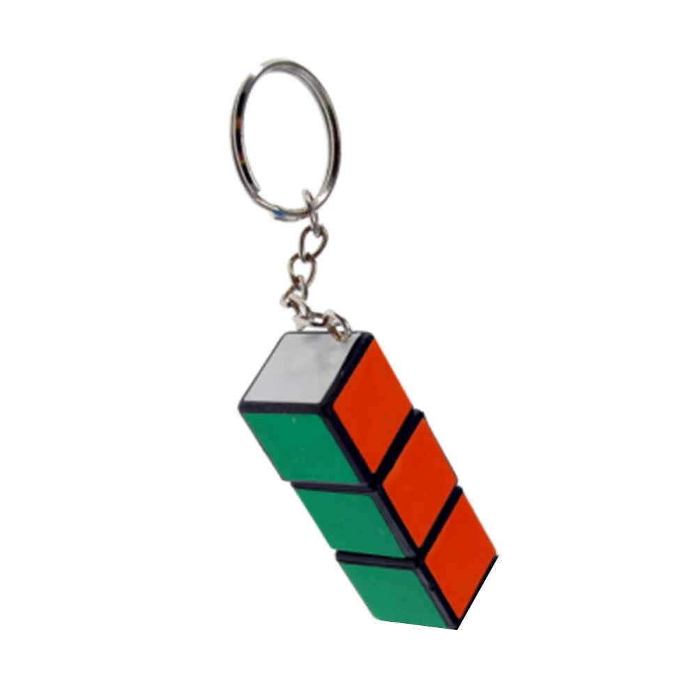 1pza Llavero estilo cubo rubik 1x1x3 / mf108 / R770