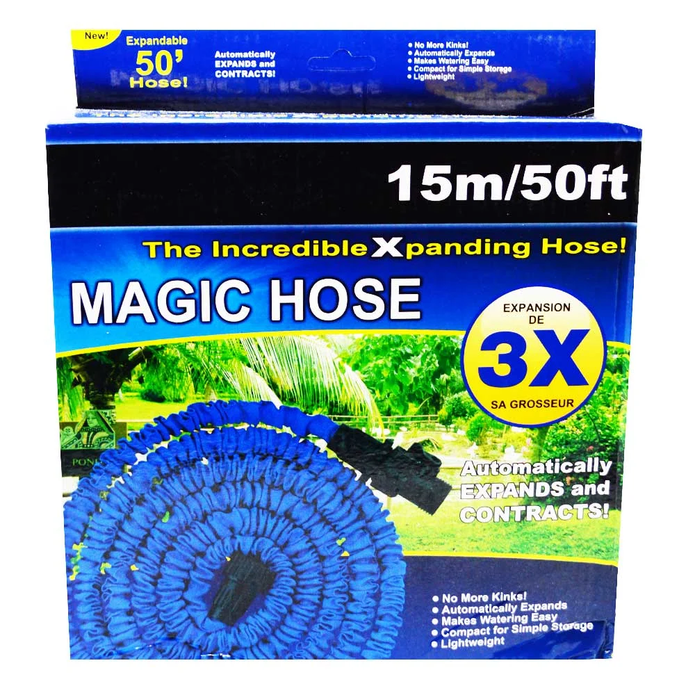 Manguera mágica expandible hasta 15 metros - 50ft / 25ft / hl-mf9123 …