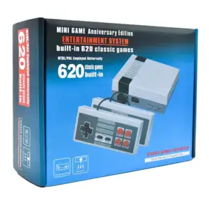 Consola con 620 classic games videojuegos retro y 2 controles / jy19 …