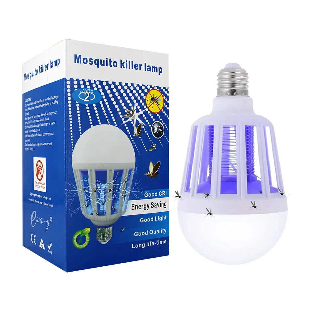 Foco lámpara eléctrica mosquito killer lamp mata mosquitos / foc15w-g…