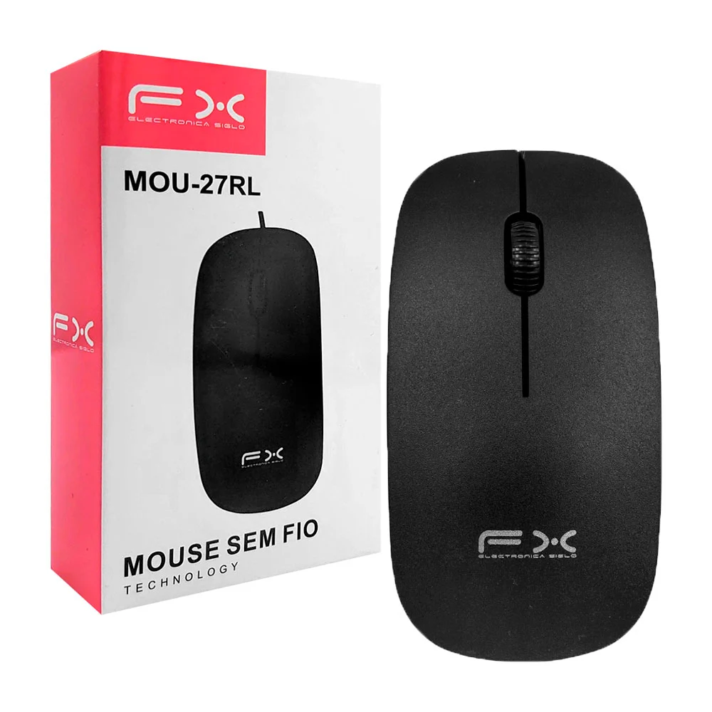 Mouse alámbrico usb fx con diseño ergonomico, 125x77x30mm, 100ma / se…
