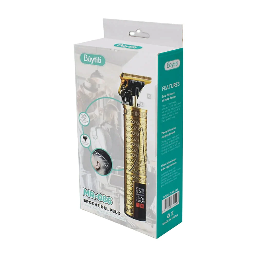Trimmer máquina inalámbrica buytiti con diseño de torre eiffel, panta…