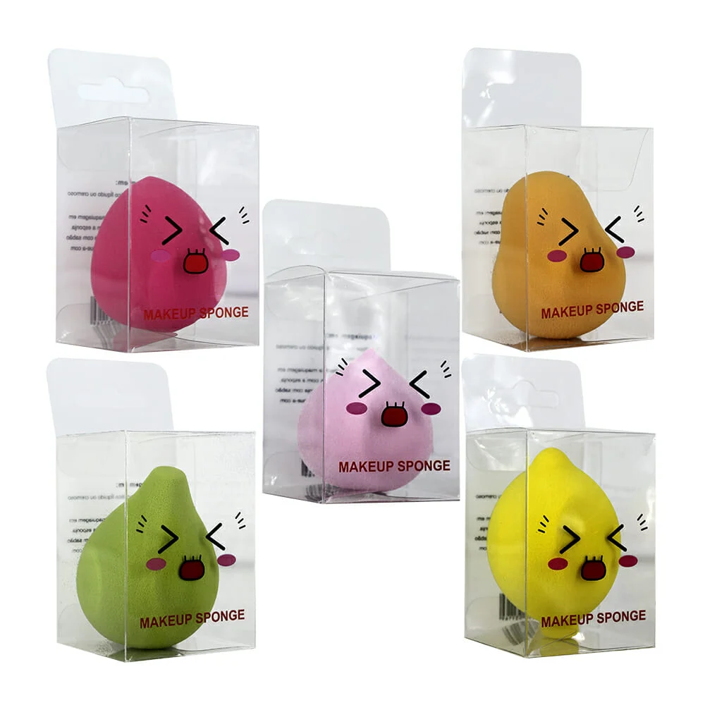 1pza Mini esponja aplicadora de maquillaje, variedad de formas y colo…