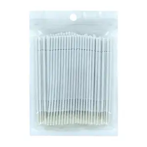 Paquete con 100 cepillos tipo cotonete alargado para microbrush, vari…