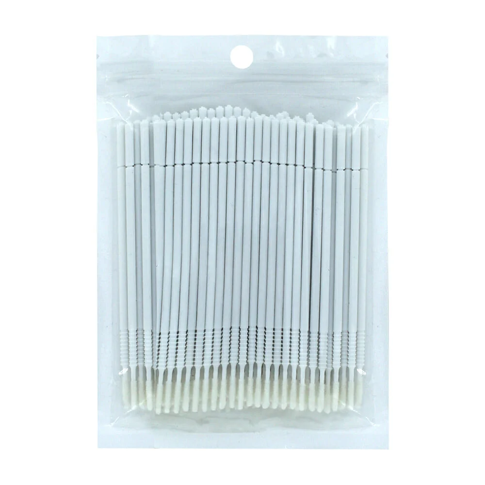 Paquete con 100 cepillos tipo cotonete alargado para microbrush, vari…